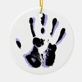 手のオーナメントの救済 セラミックオーナメント