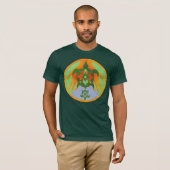 手のカメ Tシャツ (正面フル)