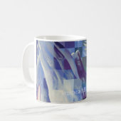 手のコップを祈ること コーヒーマグカップ (正面左)