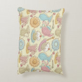 手のスケッチはシルエットを皿に盛ります アクセントクッション (裏面(縦))