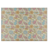 手のスケッチはシルエットを皿に盛ります カッティングボード (正面)