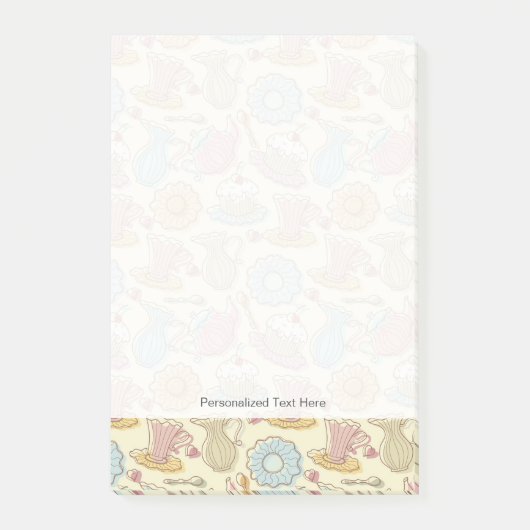 手のスケッチはシルエットを皿に盛ります ポストイット (正面)