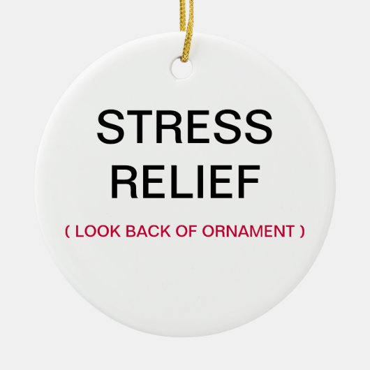 手のストレスレリーフ、浮き彫りのクリスマスのオーナメントを祈ること セラミックオーナメント (正面)