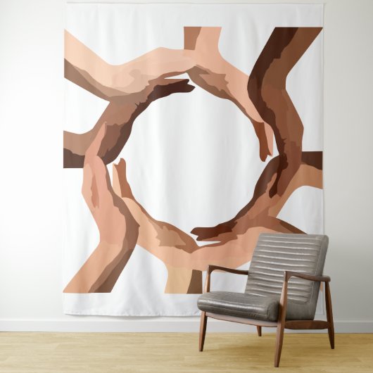 手のタペストリー タペストリー (インサイチュ)