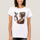 手のドラゴン Tシャツ (正面)