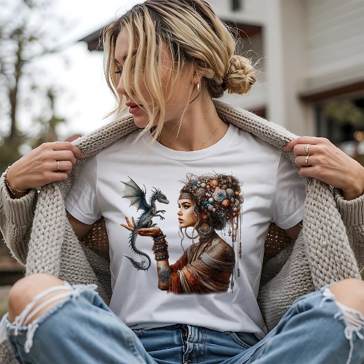 手のドラゴン Tシャツ