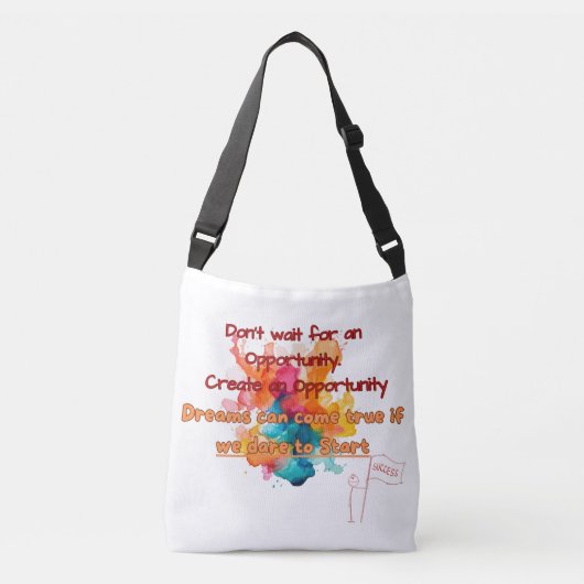 手のバッグ クロスボディバッグ (正面)