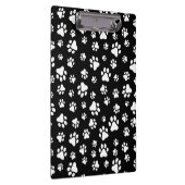 手のパターン、手のプリント、白黒 クリップボード (右)