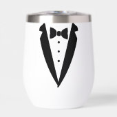 手のパーソナライズされた台本結婚のTuxedo (正面)