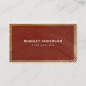 手のフレ色彩の鮮やかーム 名刺 (正面)