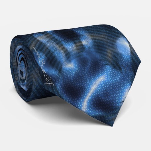 手のプリントコード ネクタイ (ロール)