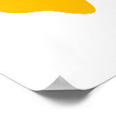 手のプリント ポスター (角)