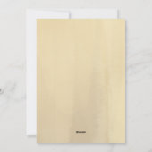 手のモダン水絵を描色のターコイズ シーズンカード (裏面)