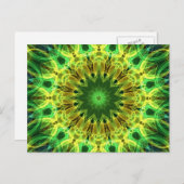 手の万華鏡のように千変万化するパターンの把握 ポストカード (正面/裏面)