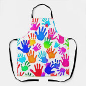 手の世界 エプロン (正面)