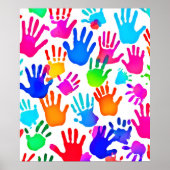 手の世界 ポスター (正面)