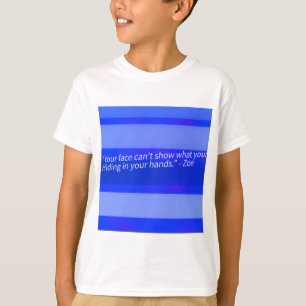 手の中に隠れてエヴァンハンセン親愛引用文 Tシャツ