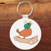 手の中の鳥 キーホルダー (正面)