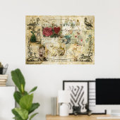 手の中の鳥 ポスター (ホームオフィス)