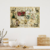 手の中の鳥 ポスター (キッチン)