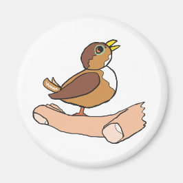 手の中の鳥 マグネット