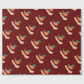 手の中の鳥 ラッピングペーパー (フラット)