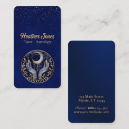 手の付いた天月 名刺