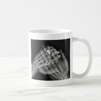 手の保有物 コーヒーマグカップ