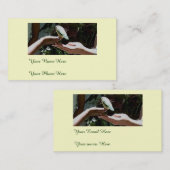 手の倍のサイドビジネスカードの救済 名刺 (正面/裏面)