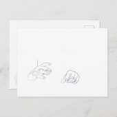 手の力 ポストカード (正面/裏面)