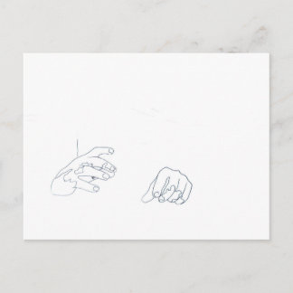 手の力 ポストカード