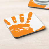 手の印象 コースター (左側)