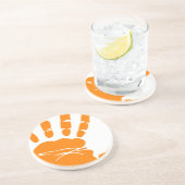 手の印象 コースター (側面)