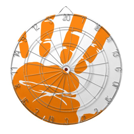 手の印象 ダーツボード (正面)