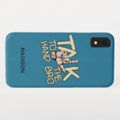 手の名前をカスタムするの電話 Case-Mate iPhoneケース (裏面(横))