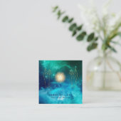 手の宇宙エネルギーを直す*~*の宇宙星 スクエア名刺 (スタンド正面)