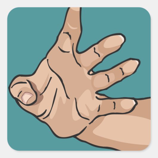 手の届く スクエアシール (正面)