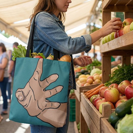 手の届く トートバッグ