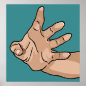 手の届く ポスター (正面)