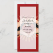 手の形のハート、愛のデザイン (裏面)