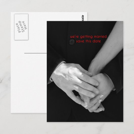 手の把握 ポストカード (正面/裏面)