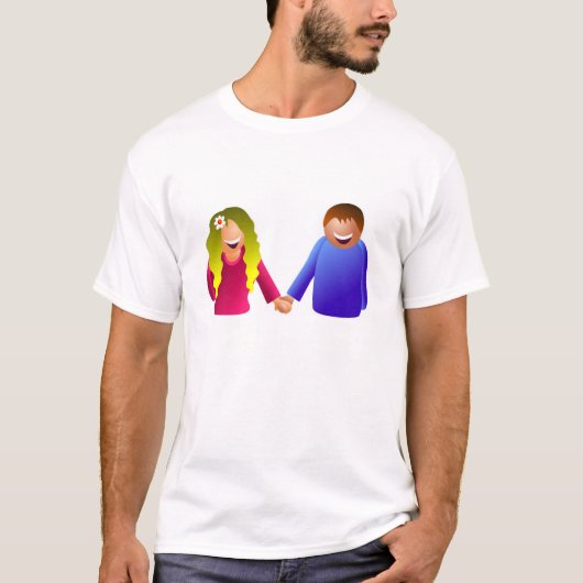 手の把握 Tシャツ (正面)