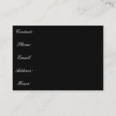 手の指導名刺の救済 名刺 (裏面)