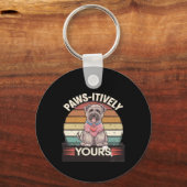 手の掛かる犬 キーホルダー (正面)