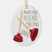 手の救済 セラミックオーナメント (右)