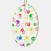 手の救済! セラミックオーナメント (左)