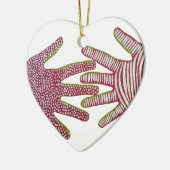 手の救済 セラミックオーナメント (左)