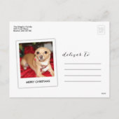 手の教養がある休日カード シーズンポストカード (裏面)