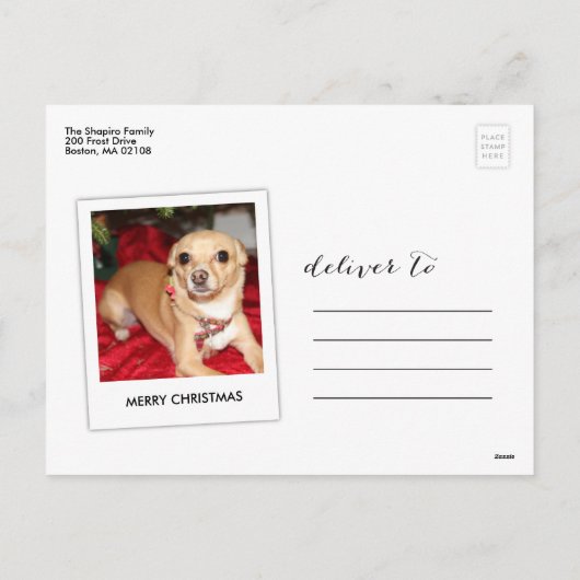 手の教養がある休日カード シーズンポストカード (裏面)