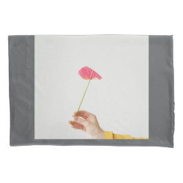 「手の枕カバーの花 枕カバー